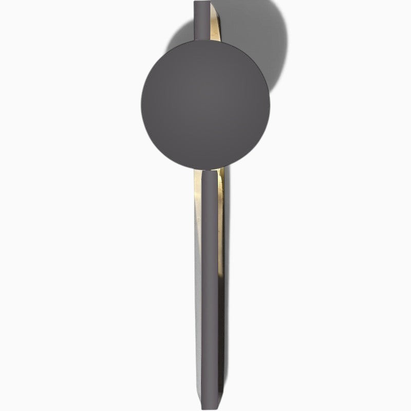 Applique murale Lumeoo STEELIX en inox avec design ondulé minimaliste et éclairage LED pour une ambiance douce