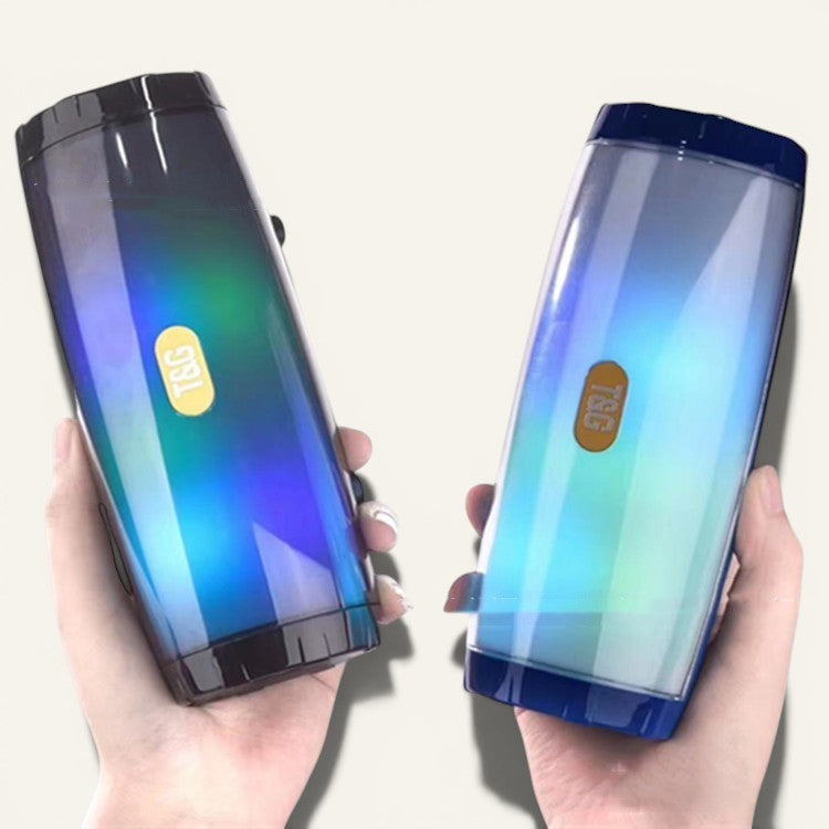 Lampe ambiance Lumeoo SONOLUX portable et rechargeable avec éclairage LED RGB multicolore et connectivité Bluetooth.