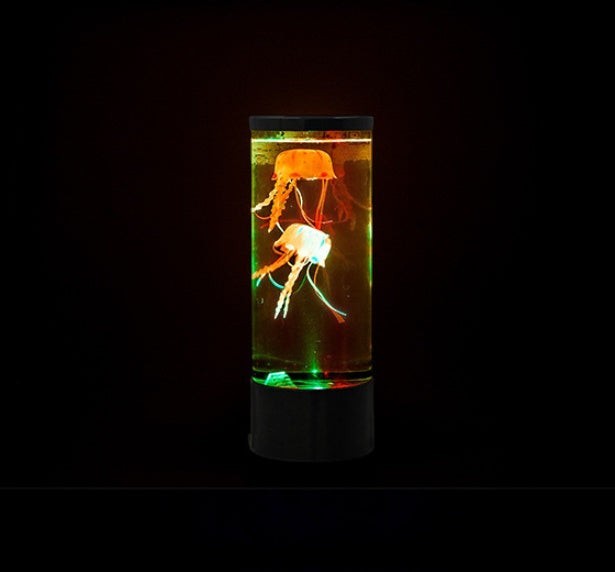 Lampe aquarium méduse Lumeoo LED rechargeable avec méduses flottantes lumineuses pour une ambiance relaxante