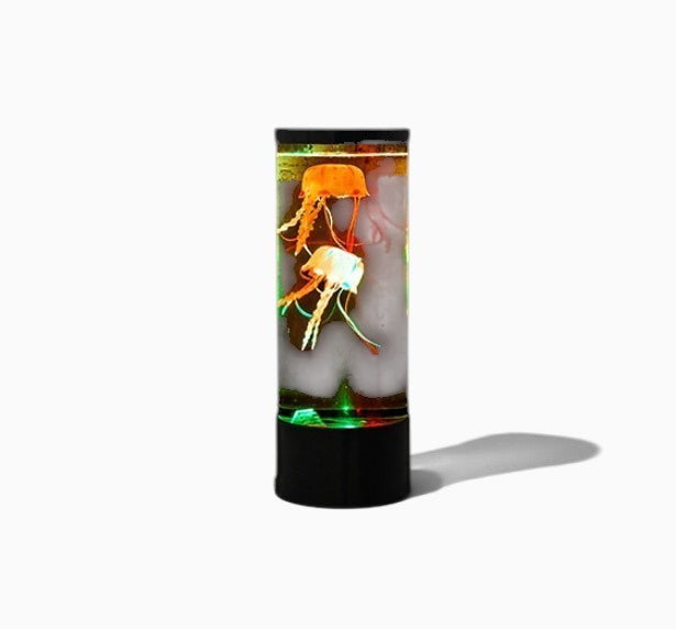 Lampe aquarium méduse Lumeoo avec éclairage LED multicolore, veilleuse décorative apaisante pour chambre