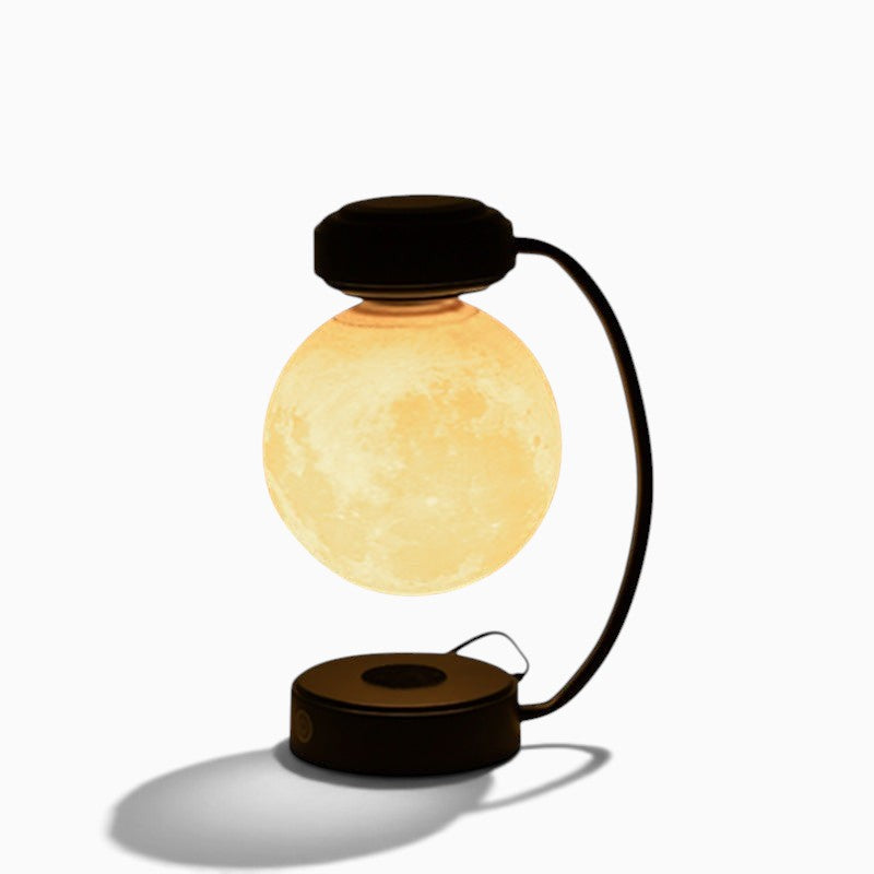 Lampe lune Lumeoo en lévitation magnétique avec éclairage LED 3D rotatif pour une décoration intérieure apaisante