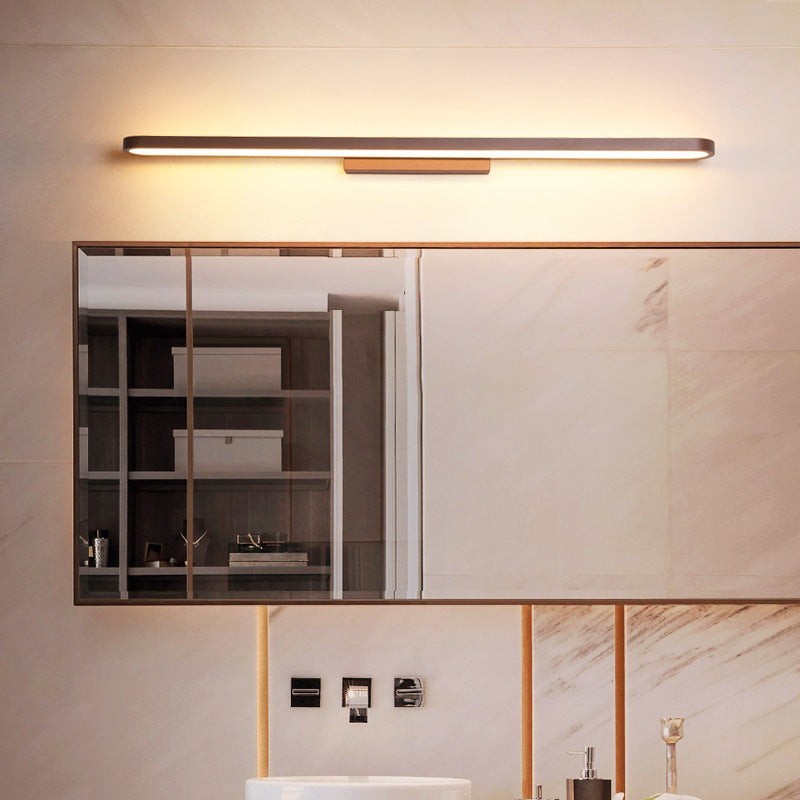 Réglette LED Lumeoo MIROVA pour miroir de salle de bain, design moderne, dimmable avec trois teintes de lumière.